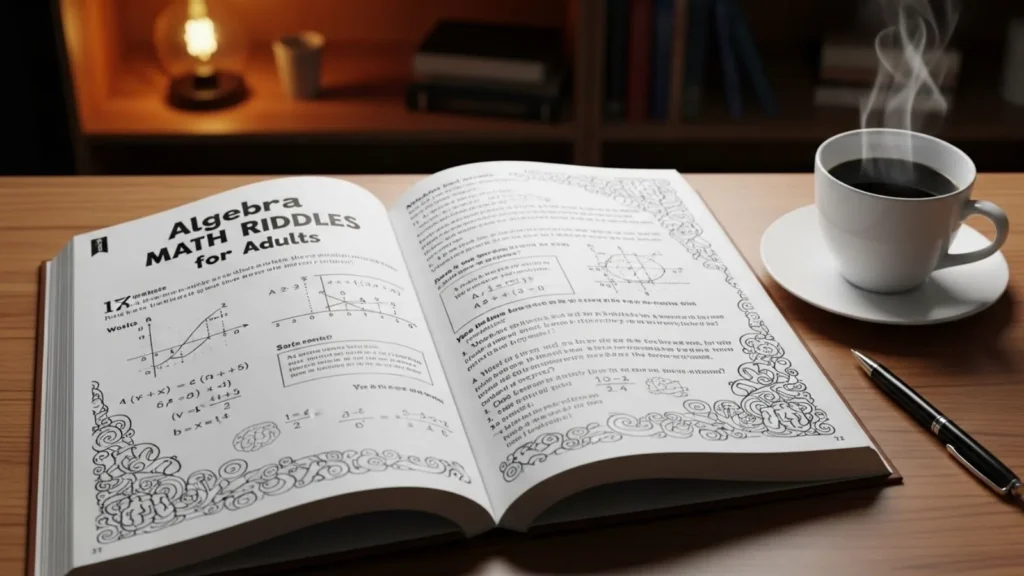 Algebra Math Riddles for Adults