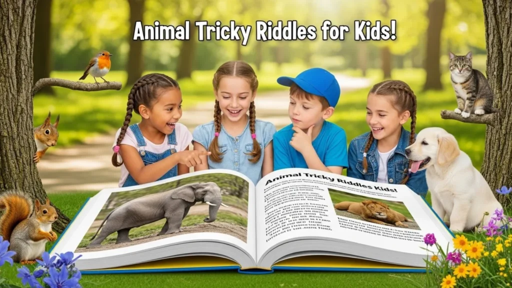 Animal Tricky Riddles for Kids