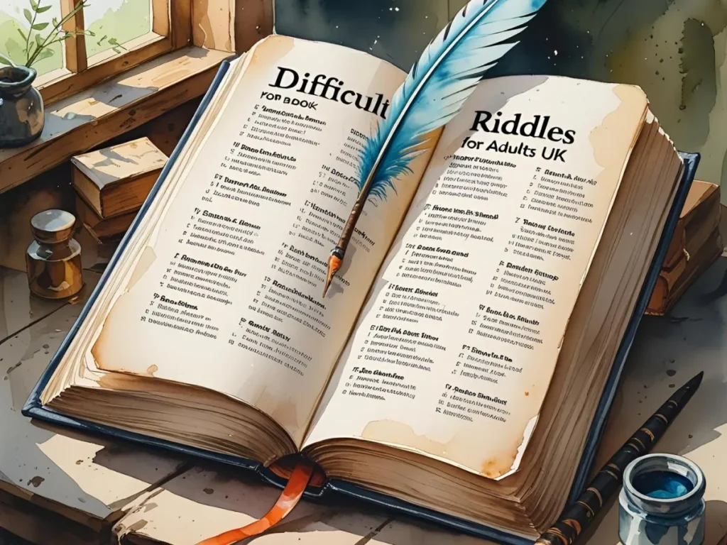 Difficult Riddles for Adults UK