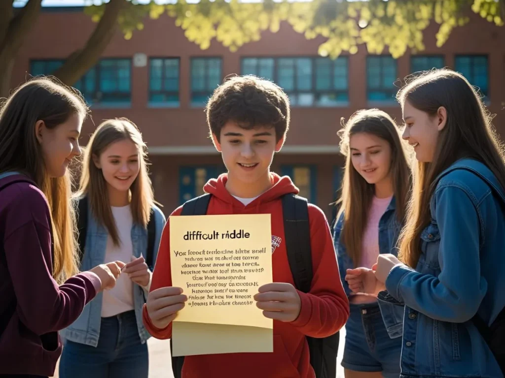 Difficult Riddles for High School Students