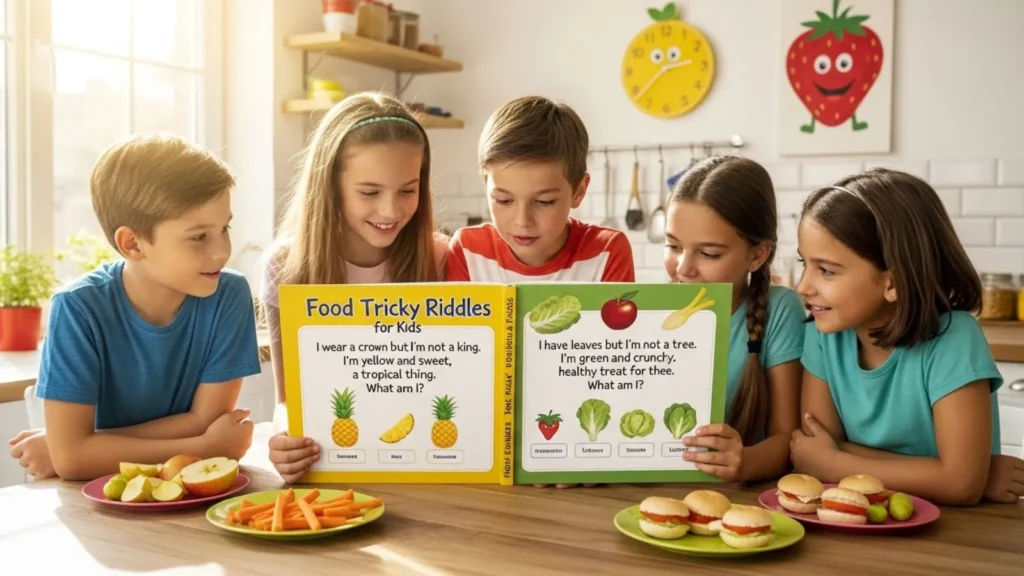 Food Tricky Riddles for Kids