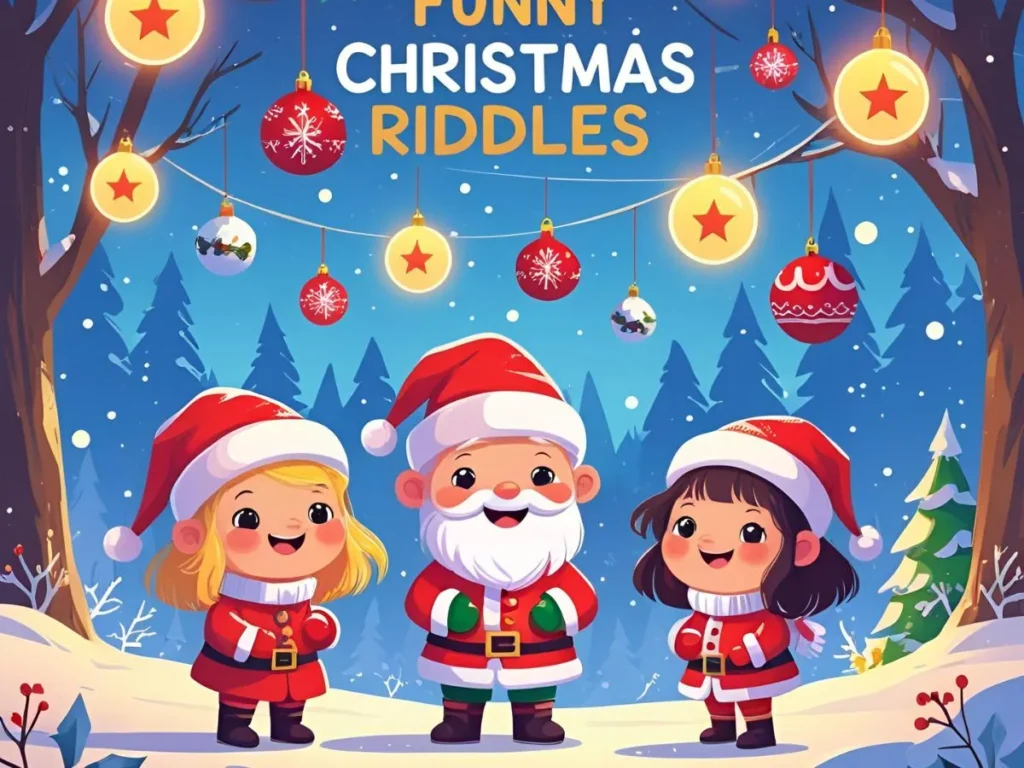Funny Christmas Riddles for Kids