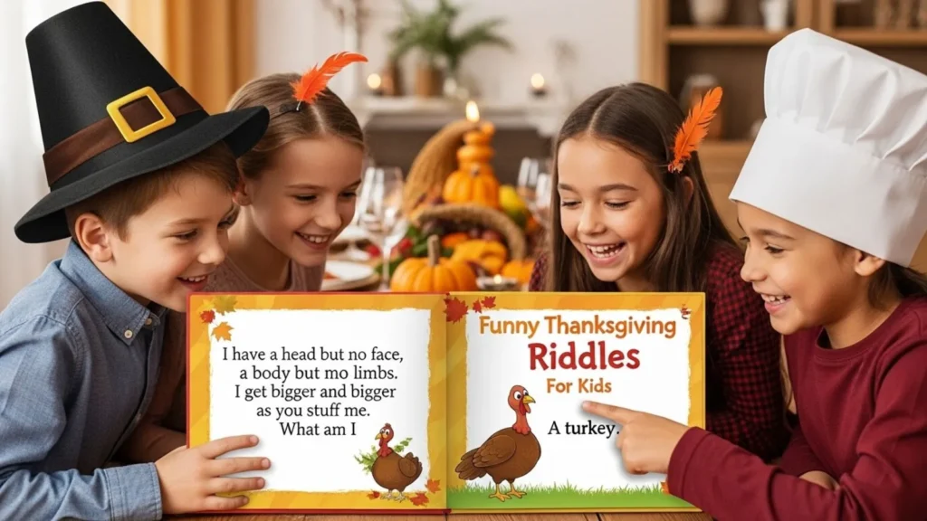 Funny Thanksgiving Riddles For Kids