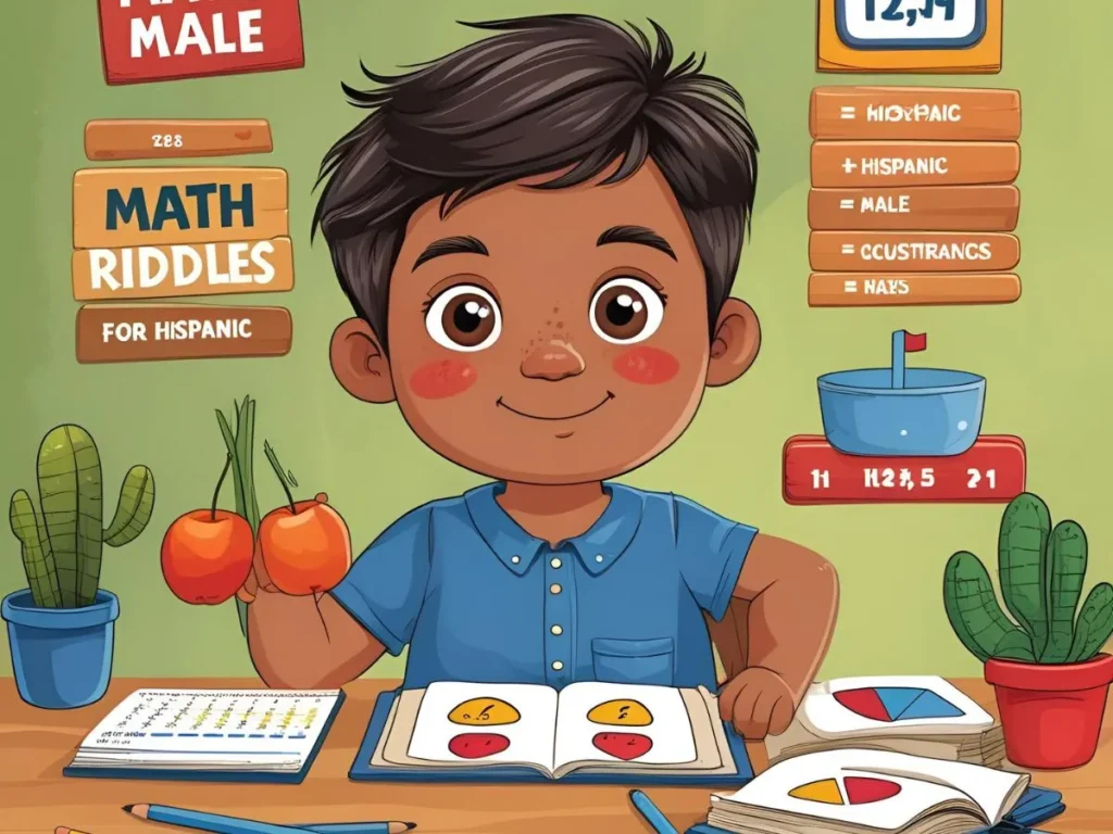 Math riddles for children
