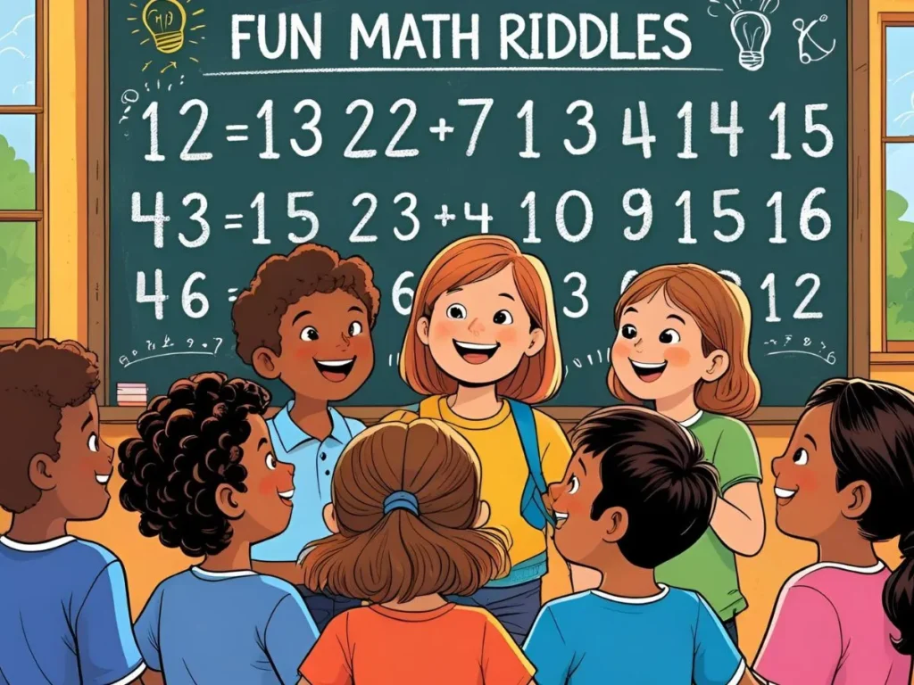 Math Riddles for Kids with Answers