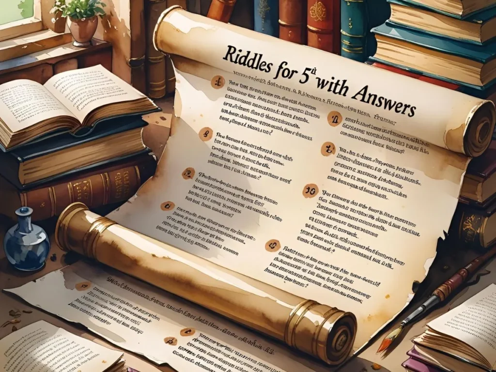 Riddles for 5th Graders with Answers