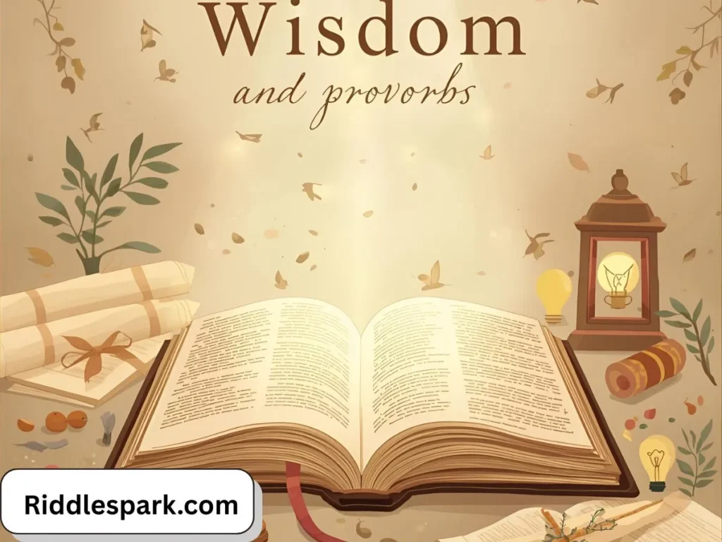 Bible Riddles About Wisdom And Proverbs 