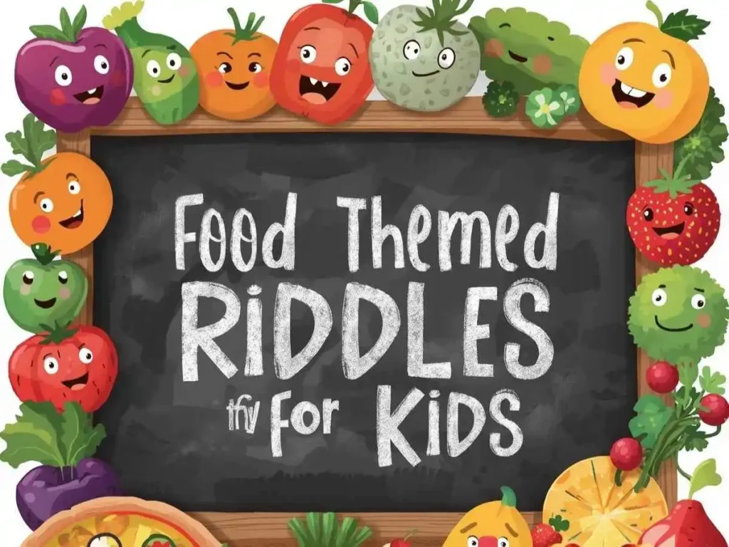 Food Themed Riddles for Kids