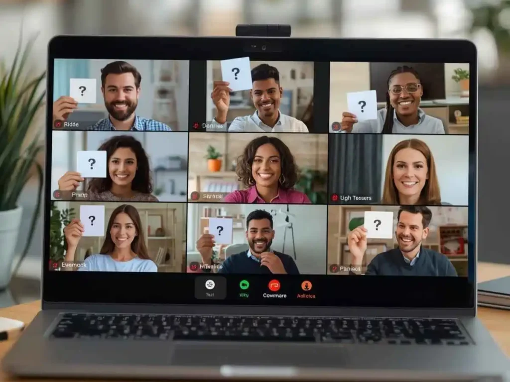 Riddles for Remote Meetings