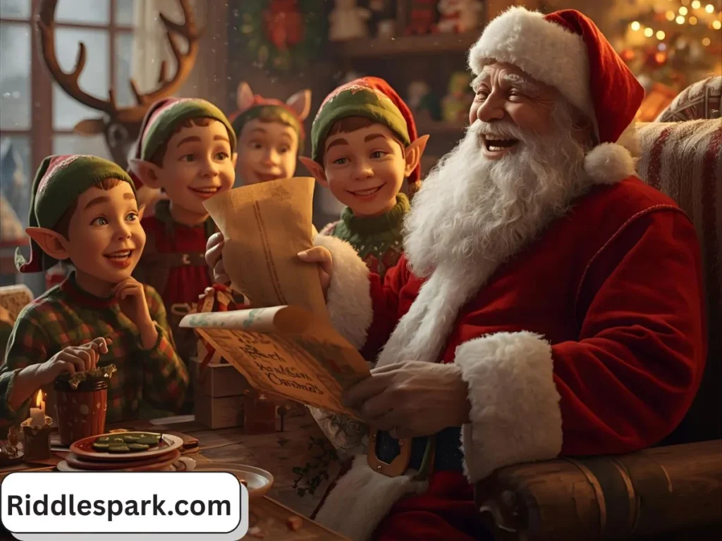 Santa, Reindeer & Elves Riddles