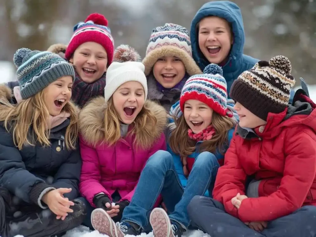 Silly & Laughing January Riddles for Kids