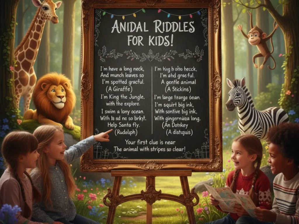 Animal Riddles for Kids