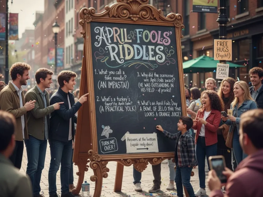 April Fools’ Riddles