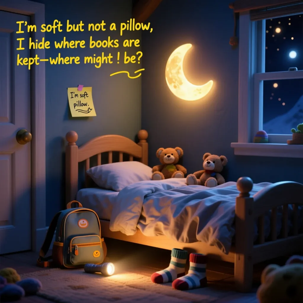 Bedroom Scavenger Hunt Riddles for Kids