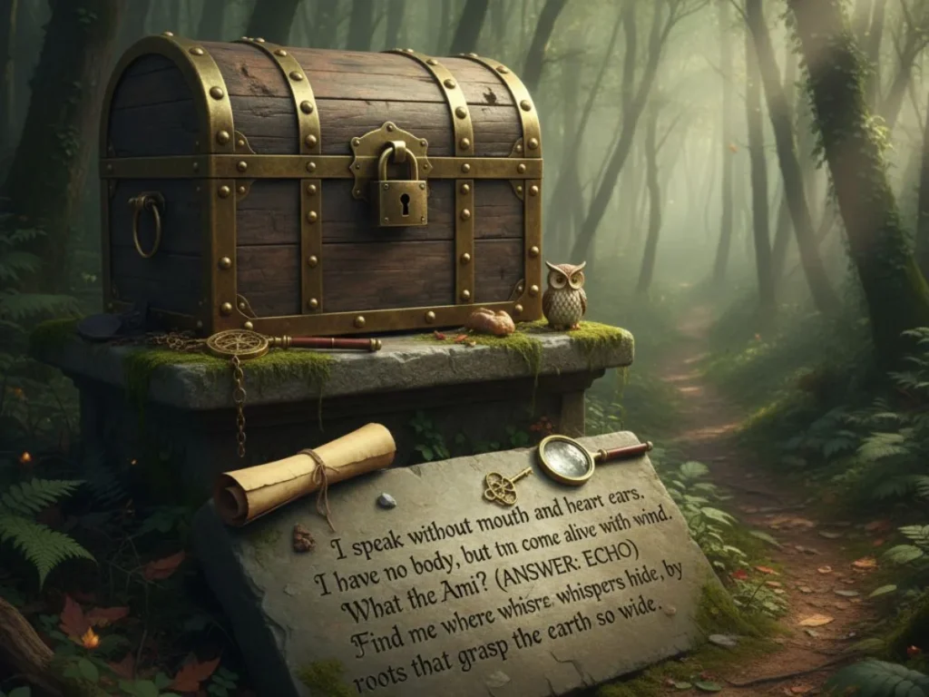 Brain Teaser Treasure Hunt Riddles