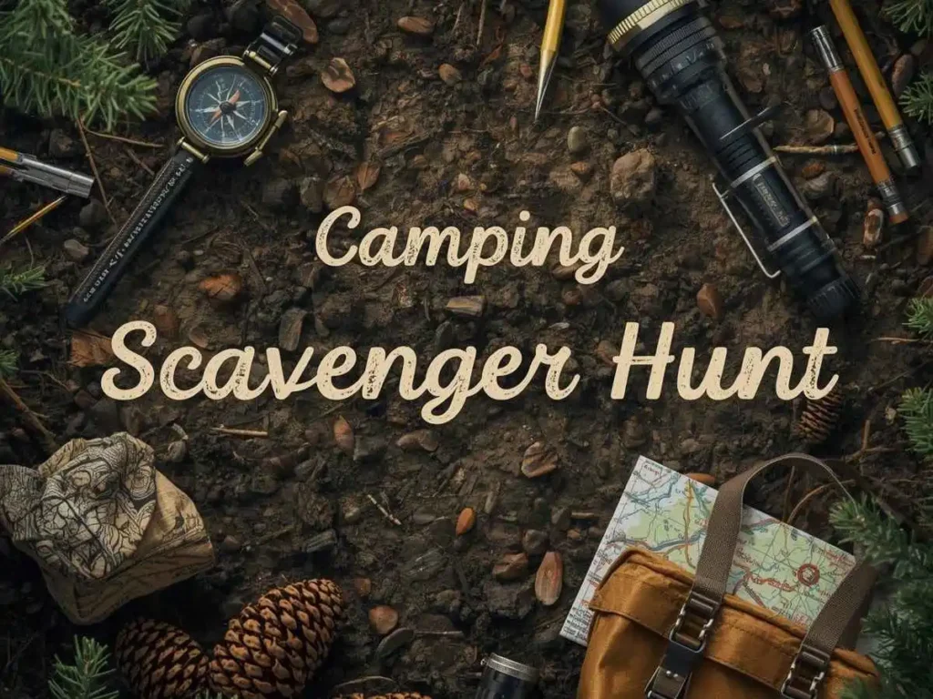Camping Scavenger Hunt Riddles