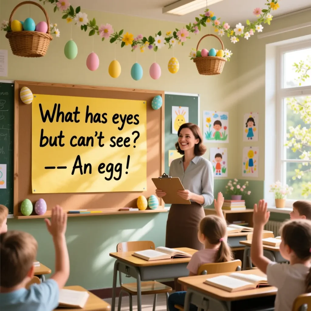 Easter Riddles for Teachers and Classrooms