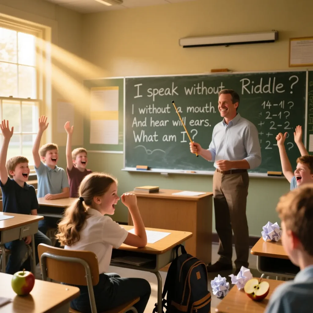 Funny Classroom Riddles for Middle Schoolers