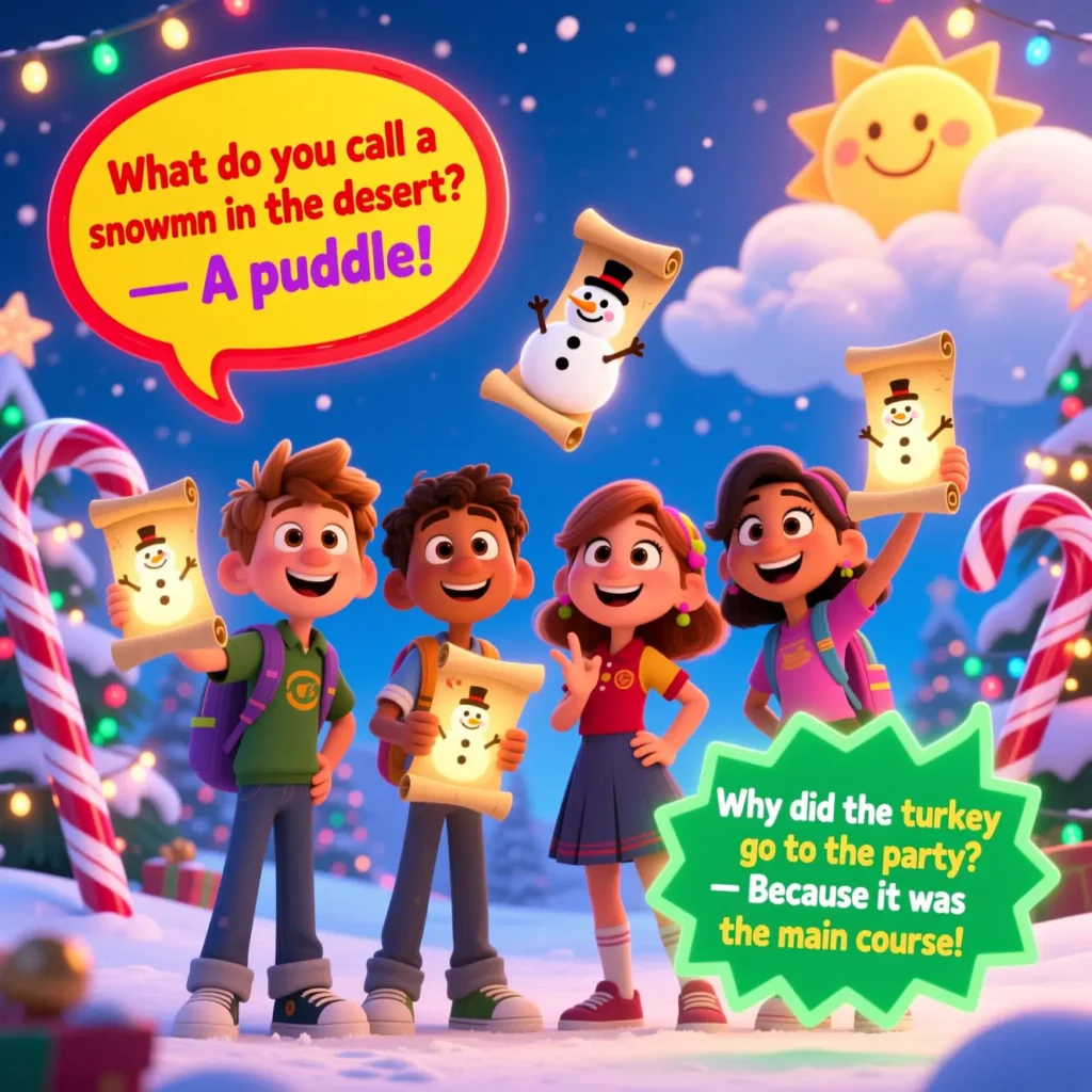Funny Holiday Riddles for Middle Schoolers