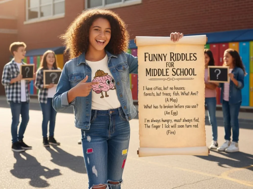Funny Riddles for Middle School
