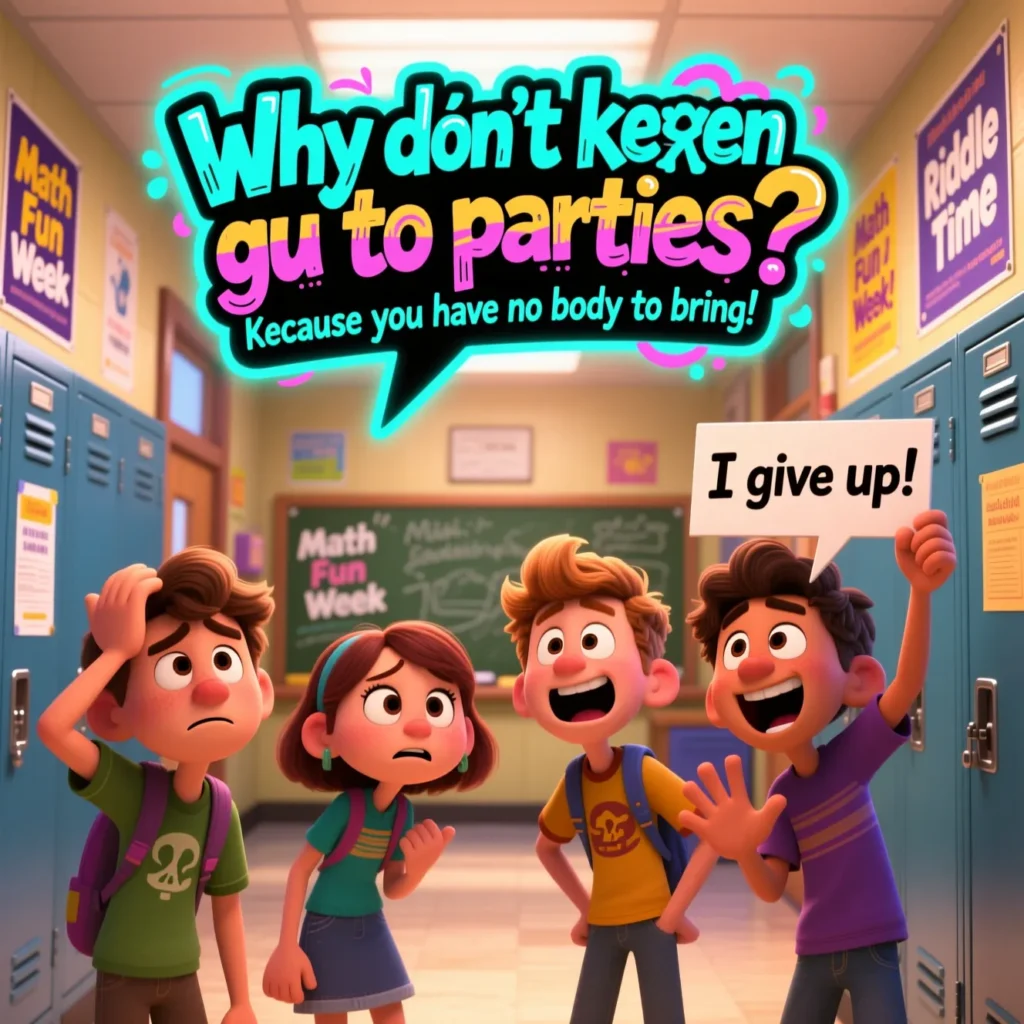 Funny Riddles for Teenagers