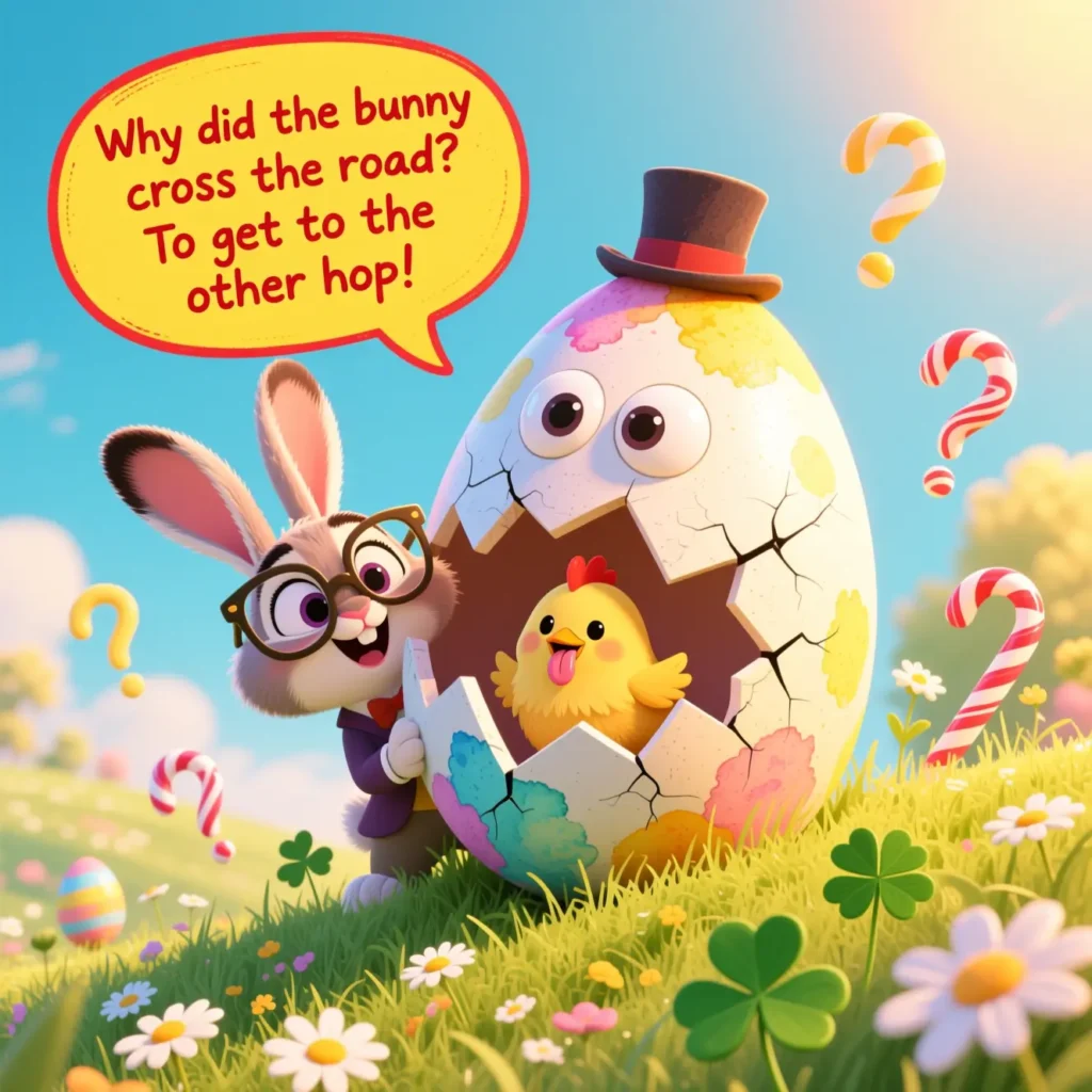 Funny & Silly Easter Riddles for Kids 