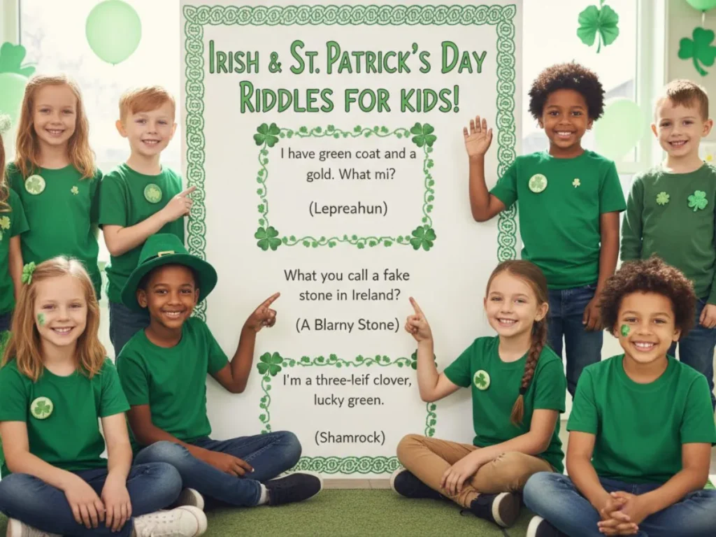 Irish & St. Patrick’s Day Riddles for Kids