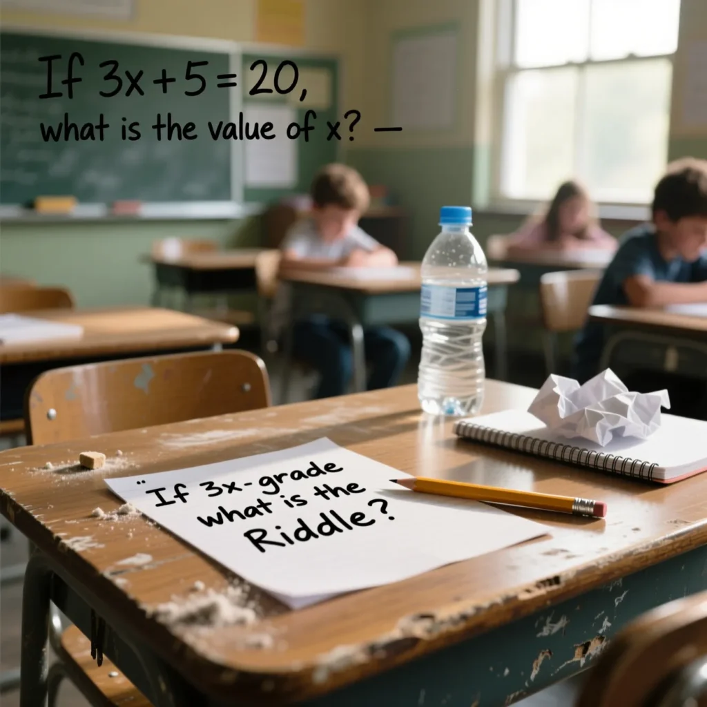 Math Riddles for 6th Graders