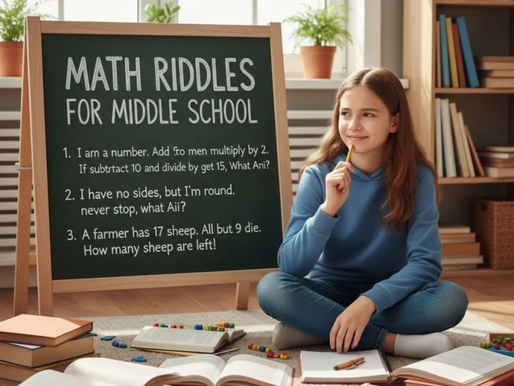 Math Riddles for Middle School