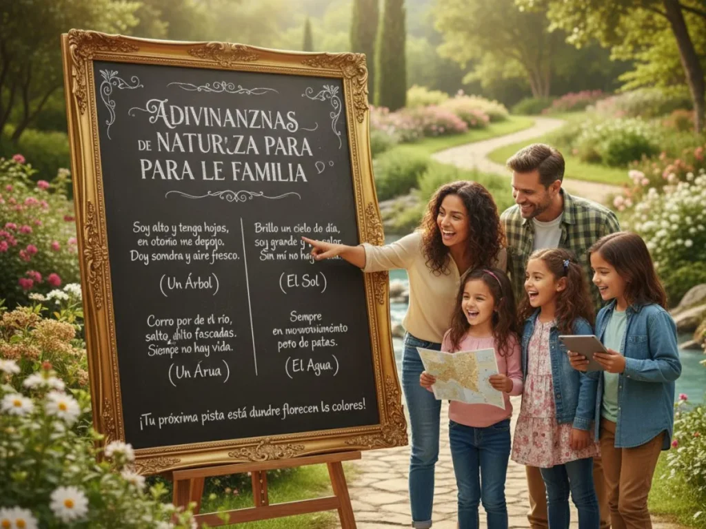 Nature Riddles in Spanish for Family