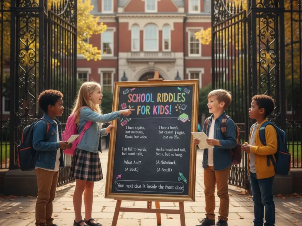 School Riddles for Kids