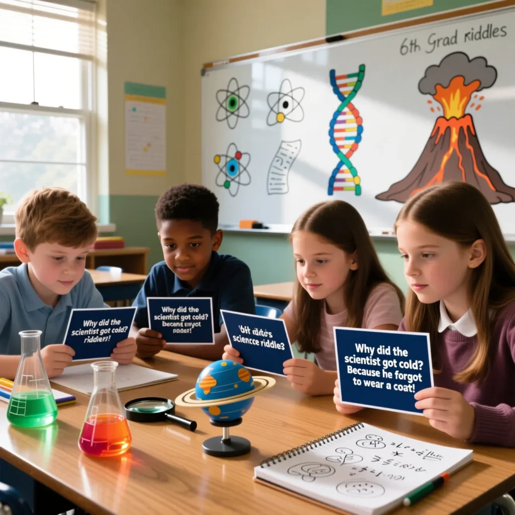 Science Riddles for 6th Graders