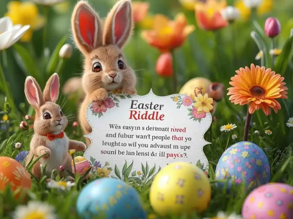 Springtime Easter Riddles