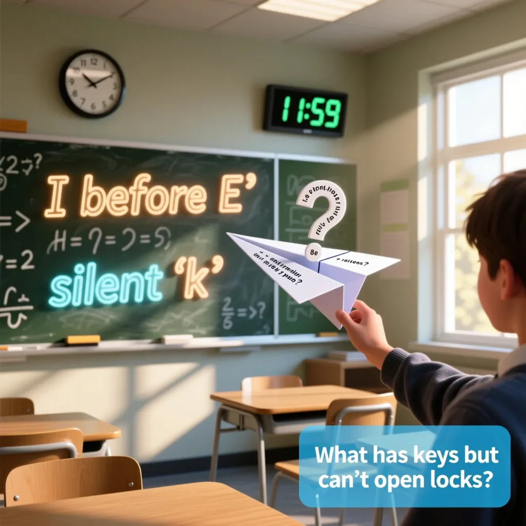 Wordplay Riddles for High Schoolers