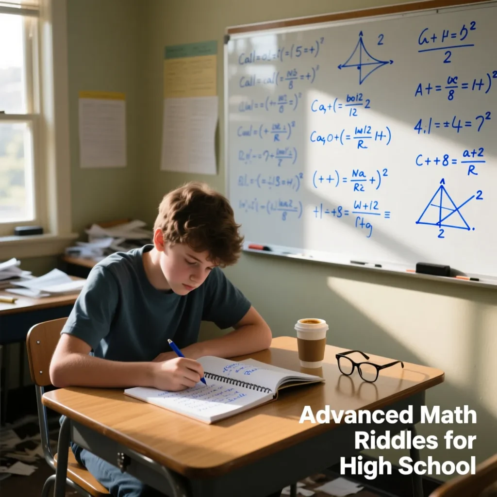 Advanced Math Riddles for High School