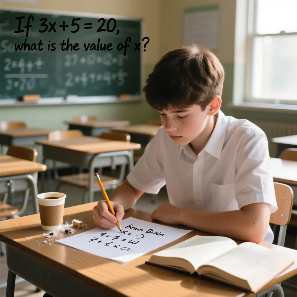 Brain Teaser Math Riddles for High School