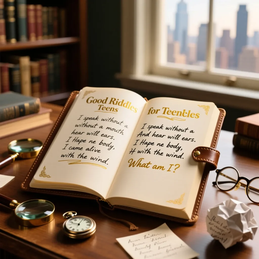 Clever Good Riddles for Teens