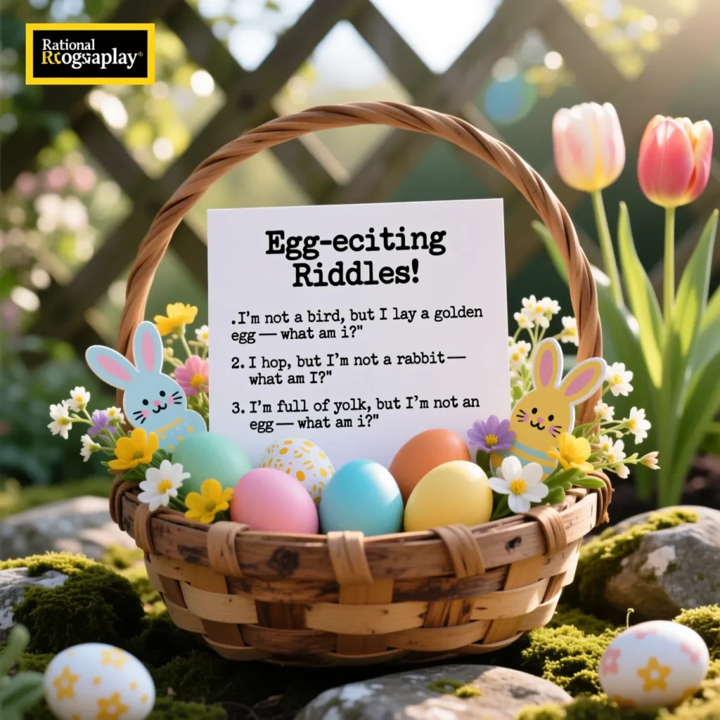 Easter Wordplay Riddles for adults