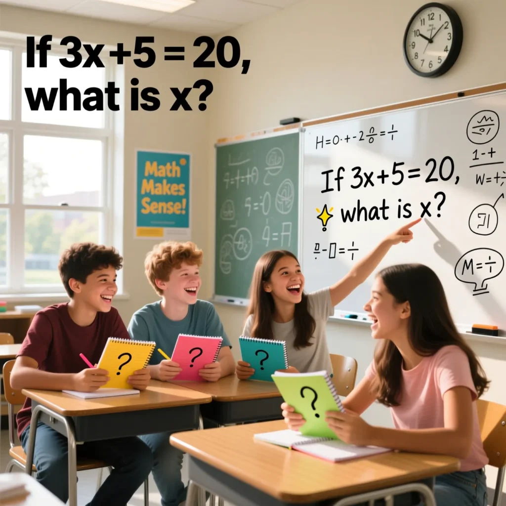 Easy Math Riddles for Teens