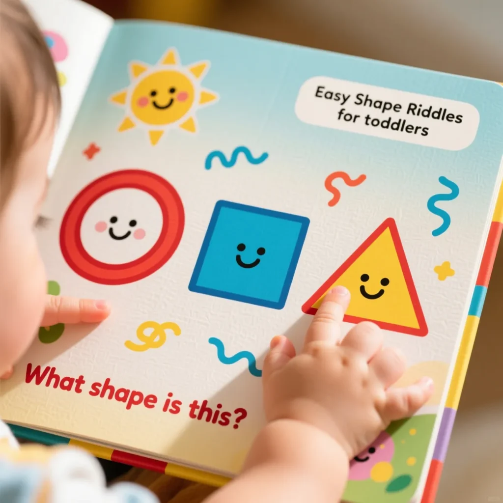 Easy Shape Riddles for Toddlers