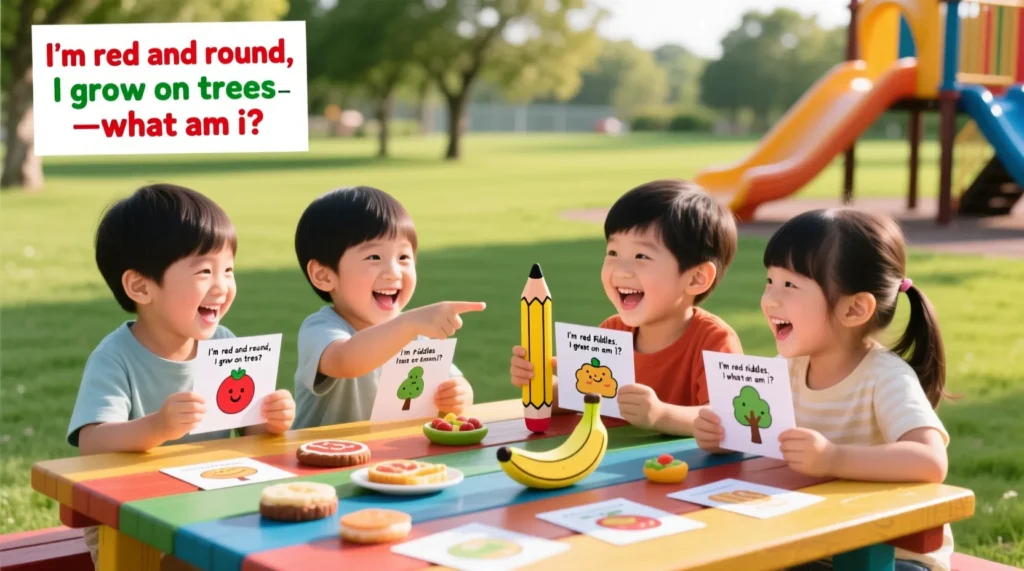 Food Riddles for 1st Graders