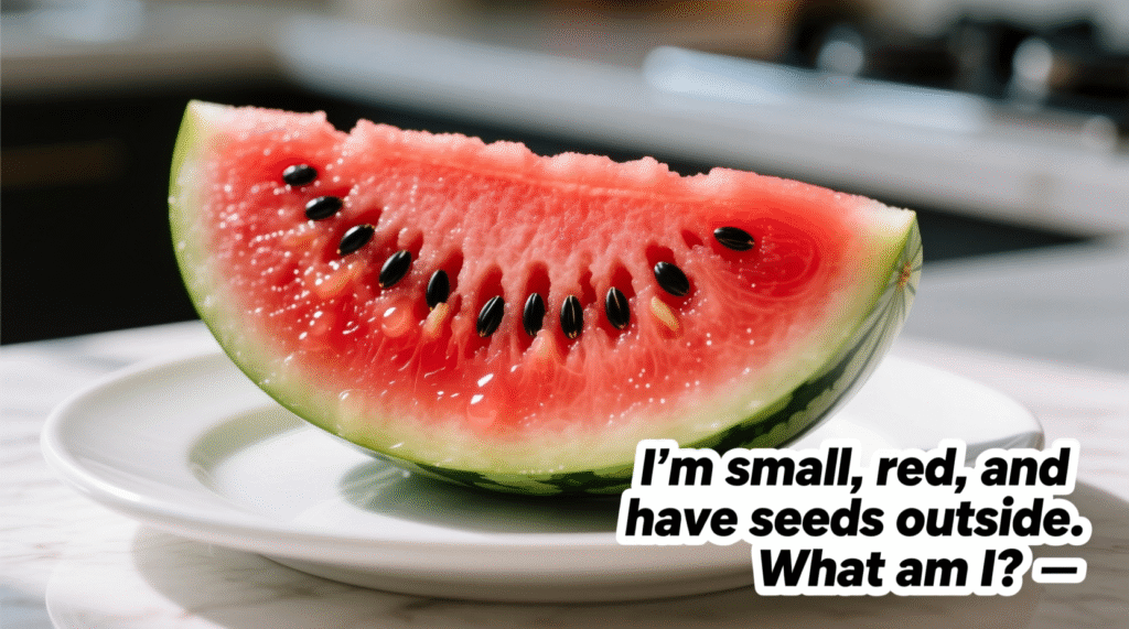 Food Riddles for Preschoolers