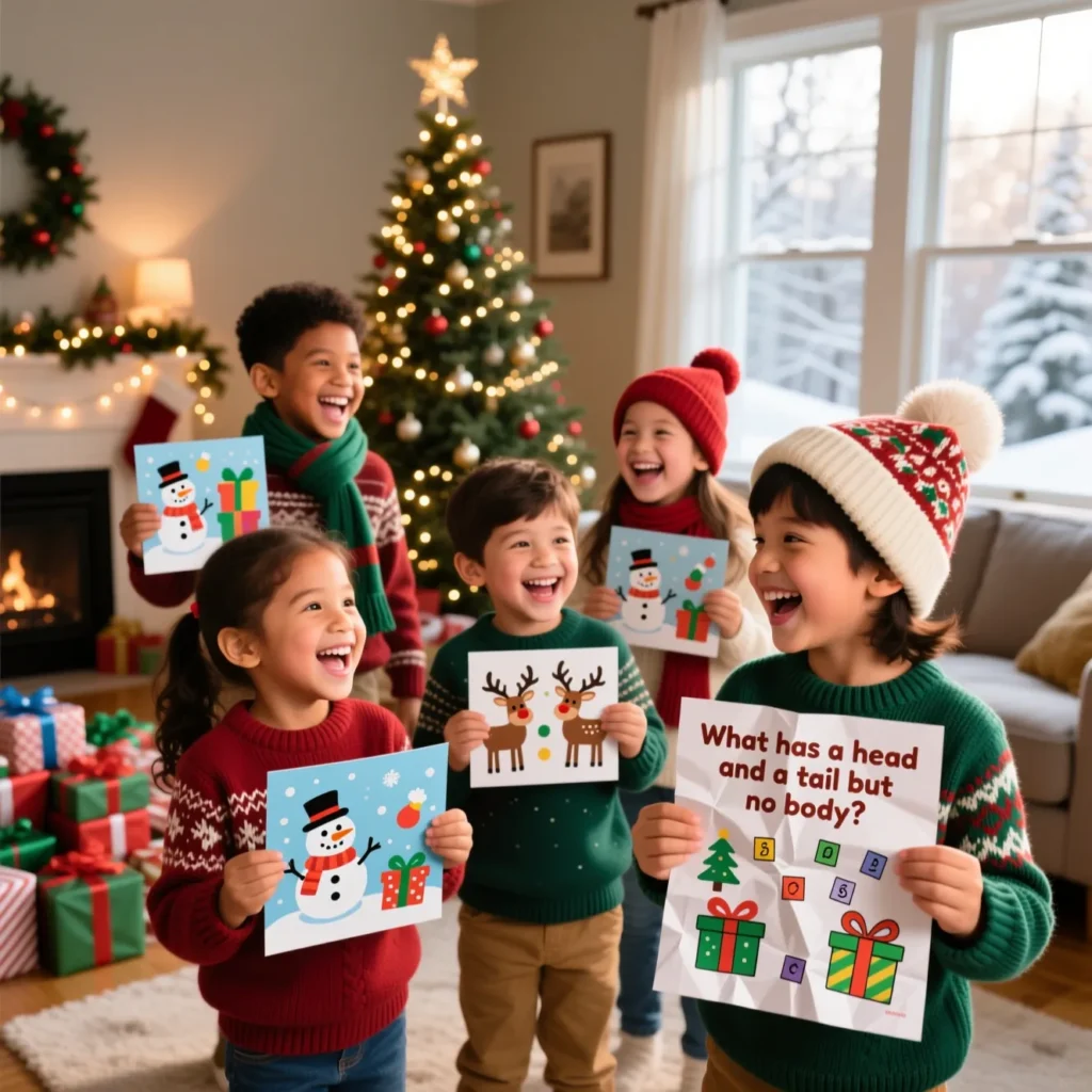 Holiday Printable Riddles for Kids