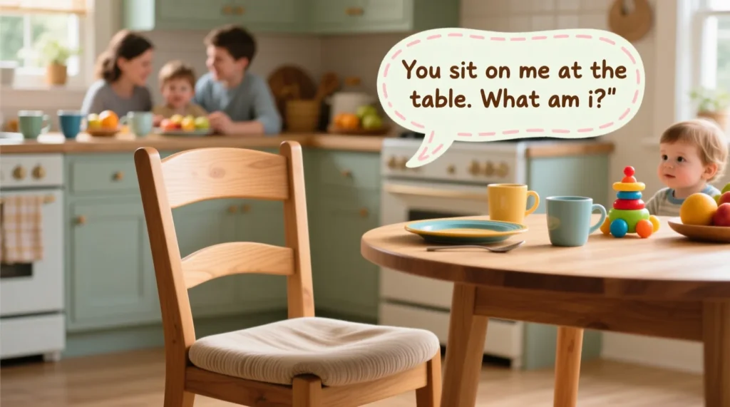 Home and Furniture Riddles for 3 Year Olds