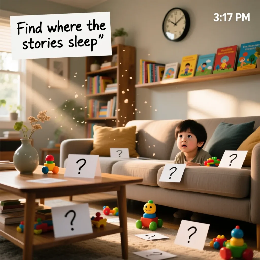 Indoor Scavenger Hunt Riddles