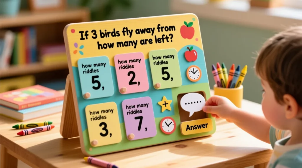 Mixed Math Riddles for Kids with Answers