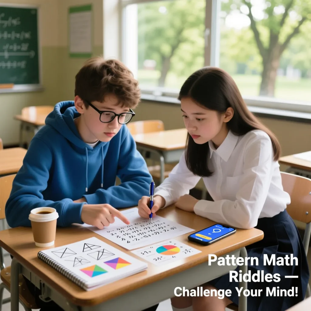 Pattern Math Riddles for High School Students