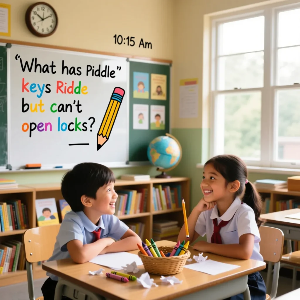 School Printable Riddles for Kids