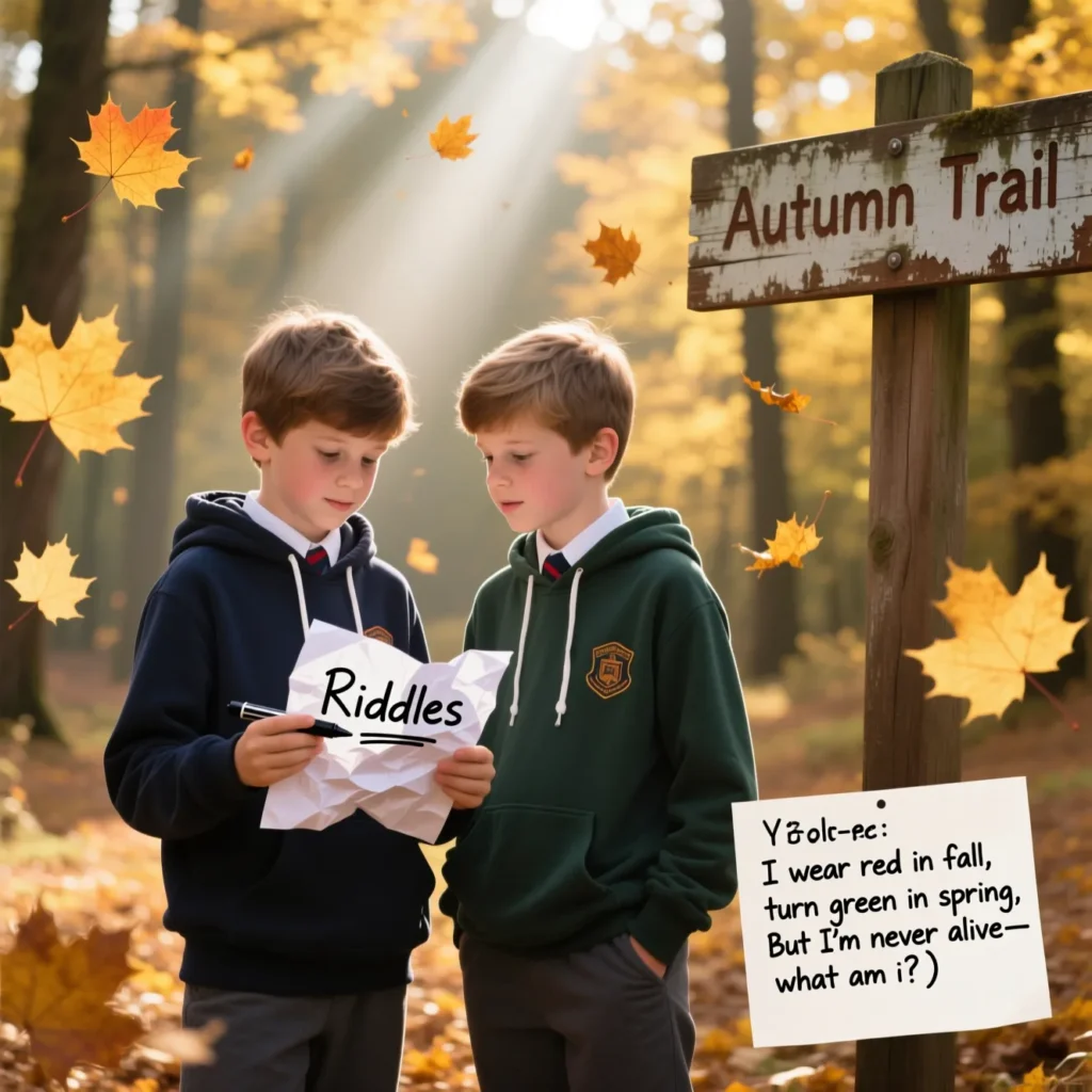 Seasonal Riddles for 13 Year Olds