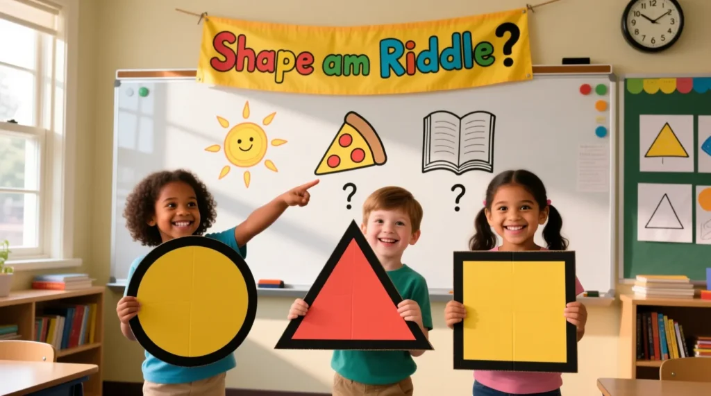 Shape Riddles for 1st Graders